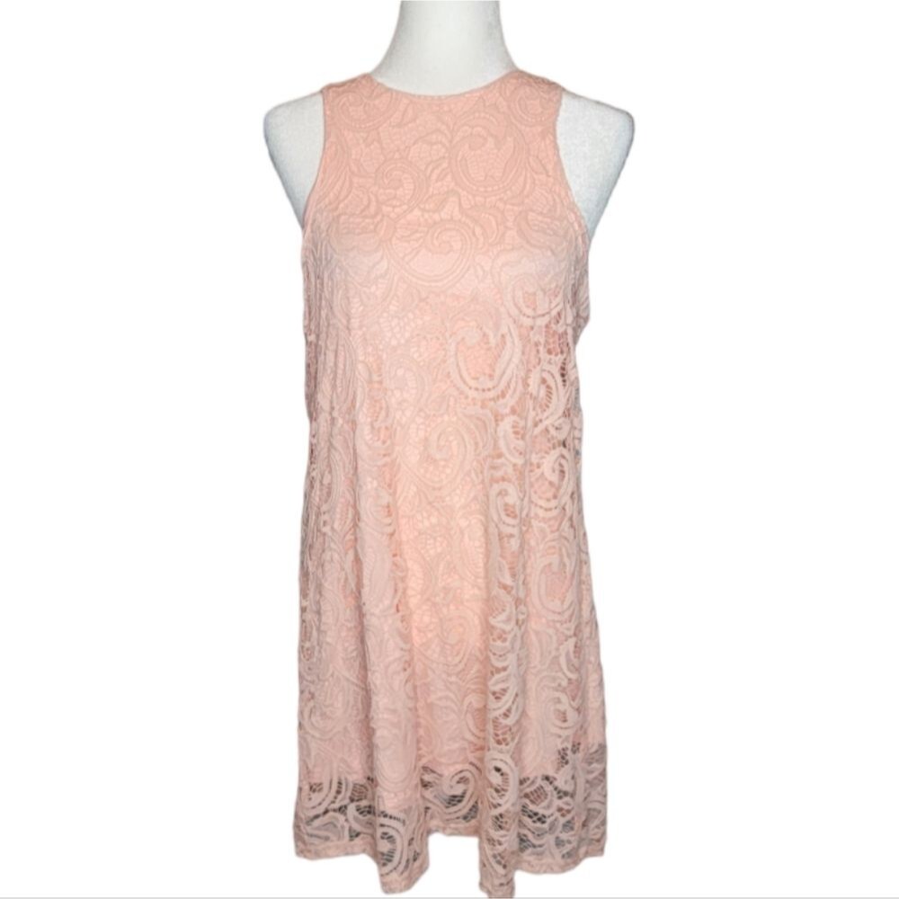 Love Tree Pink Lace Dress